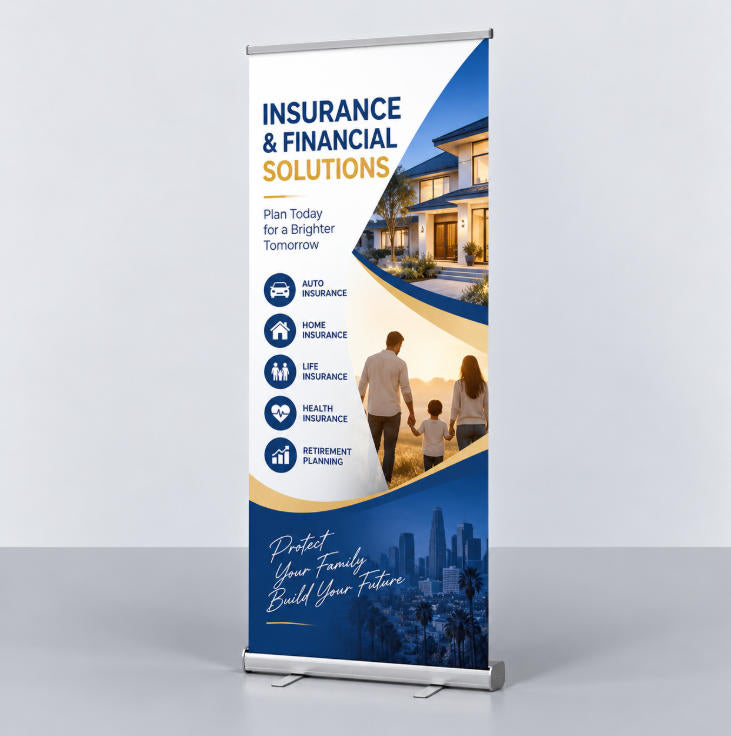 易拉宝 Retractable Banner